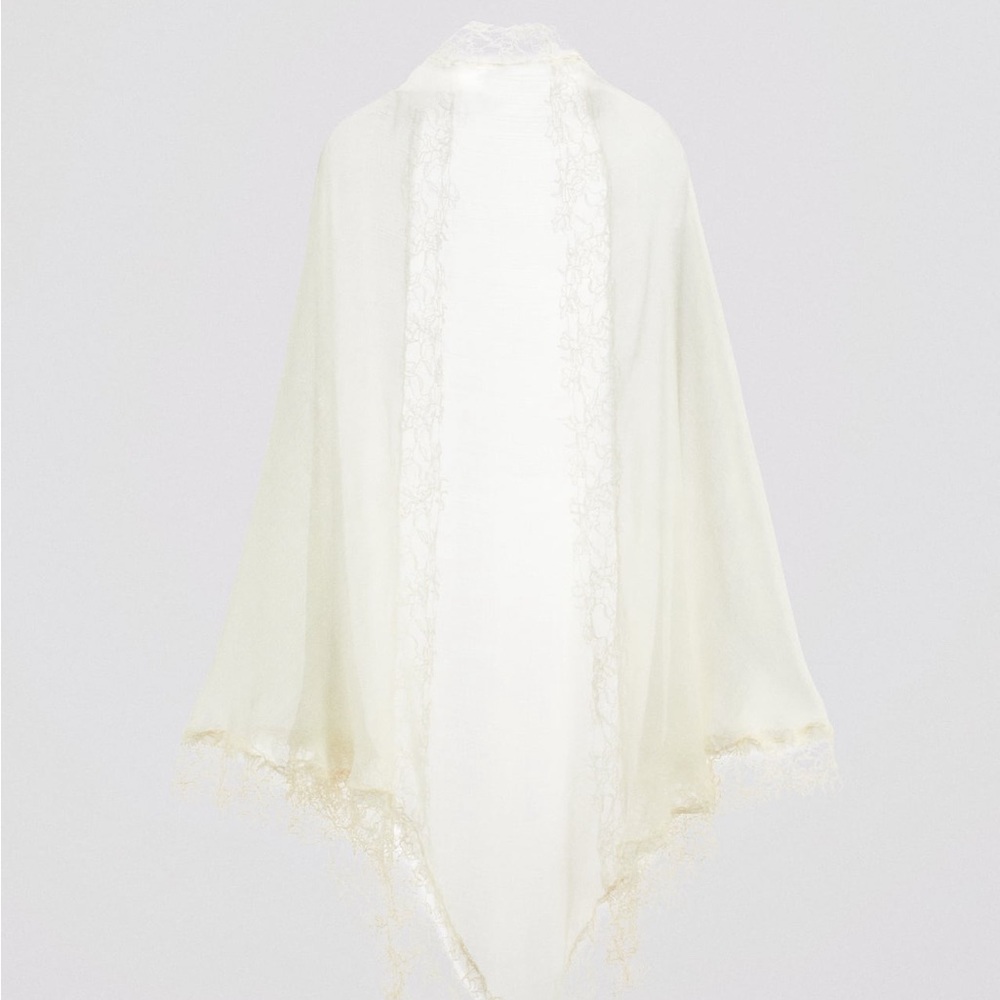 COPY - ZARA FINE LACE SCARF LIMITED EDITION